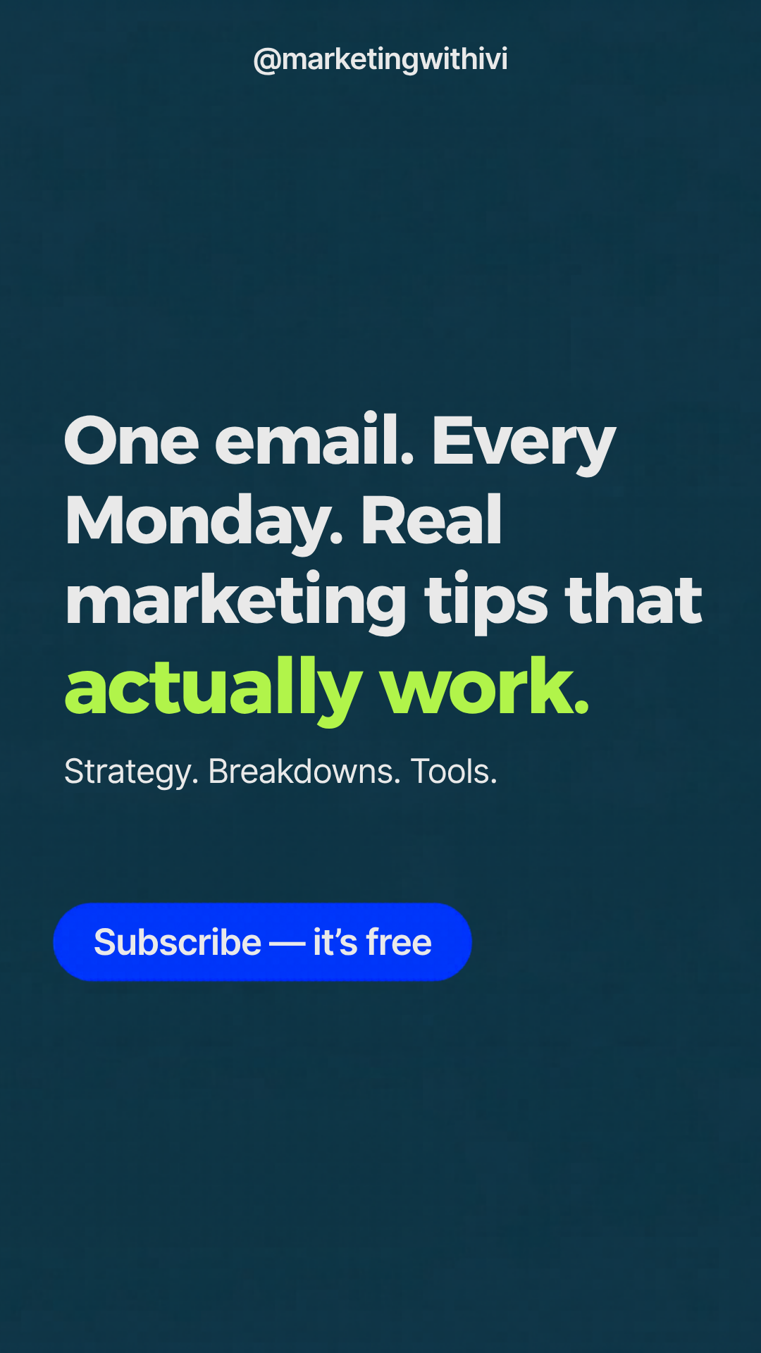 Ad creative by marketingwithivi